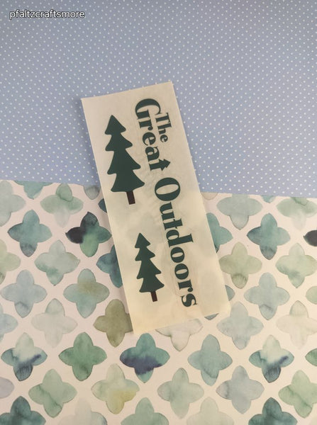 Vintage 1997 Creative Memories The Great Outdoors Full Sticker Sheet, Unused