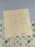 Vintage 1992 Mrs. Grossman's Pastel Geometrics Shapes Full Sticker Sheet, Clean & Unused