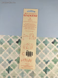 Vintage Mrs. Grossman's Stickers, Fiesta, 3 Sheets New & Sealed
