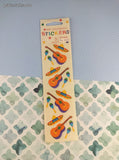Vintage Mrs. Grossman's Stickers, Fiesta, 3 Sheets New & Sealed