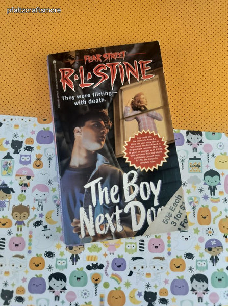 Vintage 1996 1st Printing Fear Street: The Boy Next Door by R.L. Stine Softcover