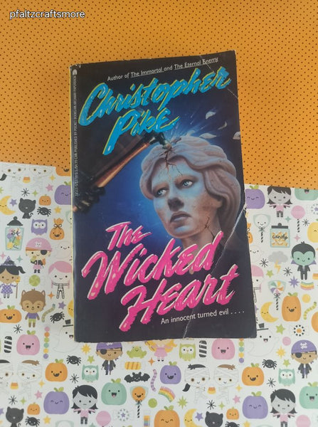 Vintage 1993 1st Printing The Wicked Heart by Christopher Pike Softcover