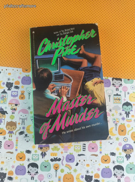 Vintage 1990's Master of Murder by Christopher Pike Softcover
