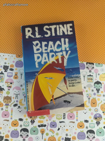 Vintage 1990's Scholastic Beach Party by R.L. Stine Softcover