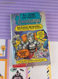 Vintage 1997 1st Printing Give Yourself Goosebumps #14, The Creepy Creations of Professor Shock Softcover