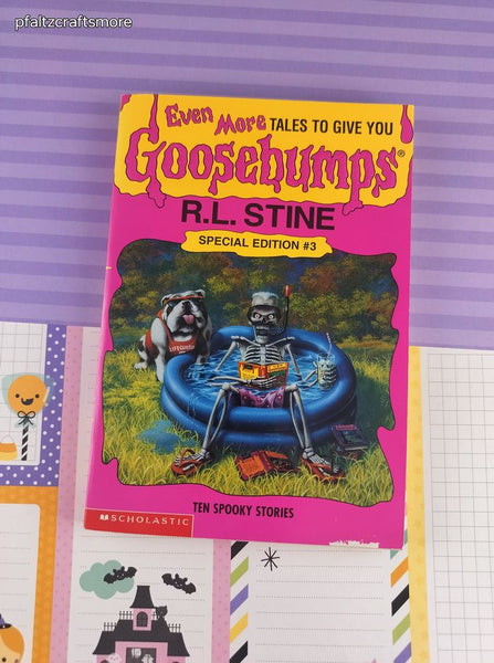 Vintage 1996 1st Printing Goosebumps Special Edition #3, Ten Spooky Stories