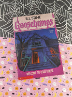 Vintage 1990's R.L. Stine Goosebumps #1, Welcome to Dead House Softcover
