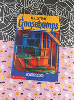 Vintage 1990's R.L. Stine Goosebumps #3, Monster Blood Softcover