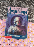 Vintage 1990's R.L. Stine Goosebumps #5, The Curse of the Mummy's Tomb Softcover