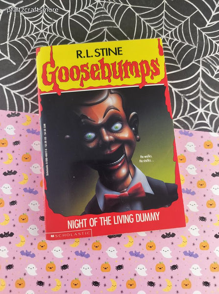 Vintage 1990's R.L. Stine Goosebumps #7, Night of the Living Dummy Softcover