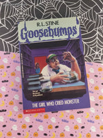 Vintage 1990's R.L. Stine Goosebumps #8, The Girl Who Cried Monster Softcover