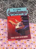 Vintage 1990's R.L. Stine Goosebumps #13, Piano Lessons Can Be Murder