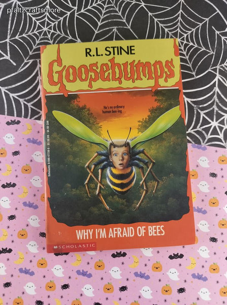 Vintage 1990's R.L. Stine Goosebumps #17, Why I'm Afraid of Bees Softcover