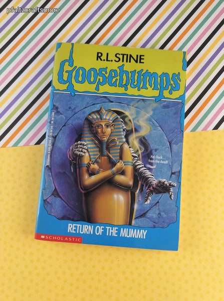 Vintage 1990's R.L. Stine Goosebumps #23, Return of the Mummy Softcover
