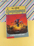 Vintage 1995 1st Printing R.L. Stine Goosebumps #35, A Shocker on Shock Street Softcover