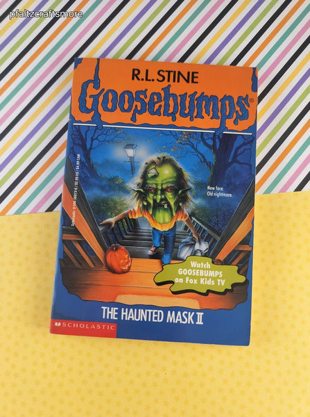 Vintage 1995 1st Printing R.L. Stine Goosebumps #36, The Haunted Mask II Softcover