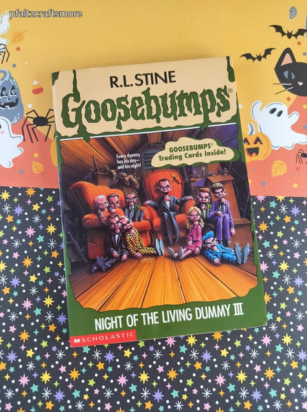 Vintage 1996 1st Printing R.L. Stine Goosebumps #40, Night of the Living Dummy III Softcover