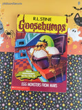 Vintage 1990's R.L. Stine Goosebumps #42, Egg Monsters From Mars Softcover