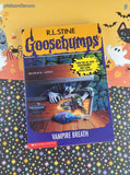 Vintage 1996 1st Printing R.L. Stine Goosebumps #49, Vampire Breath Softcover