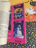 Vintage 1996 1st Printing R.L. Stine Goosebumps #50, Calling All Creeps! *w/Trading Cards*