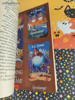 Vintage 1997 1st Printing R.L. Stine Goosebumps #52, How I Learned to Fly *w/Trading Cards*