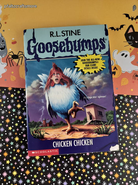Vintage 1997 1st Printing R.L. Stine Goosebumps #53, Chicken Chicken Softcover