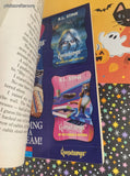 Vintage 1997 1st Printing R.L. Stine Goosebumps #56, The Curse of Camp Cold Lake *w/Trading Cards*