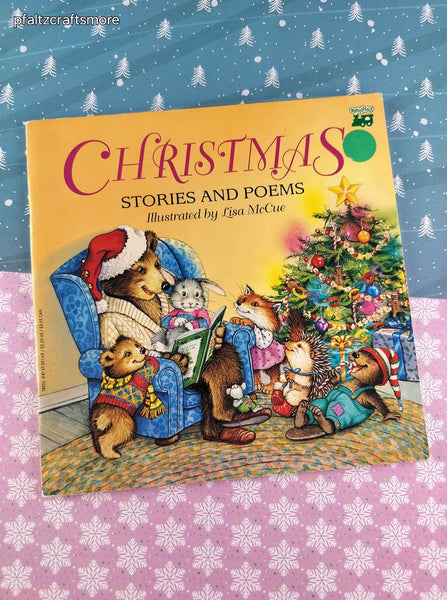 Vintage 1994 1st Printing Christmas Stories & Poems Whistlestop Softcover