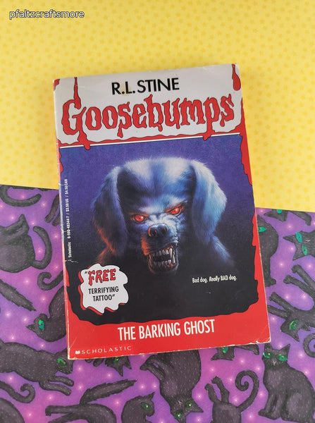 Vintage 1995 1st Printing R.L. Stine Goosebumps #32, The Barking Ghost Softcover