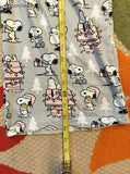Munki Munki Peanuts Christmas Snoopy Super Soft Loungewear Pajama Set Size Large