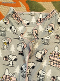 Munki Munki Peanuts Christmas Snoopy Super Soft Loungewear Pajama Set Size Large