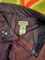 Women's Columbia Sportswear Lined Cargo Purple Snow Winter Pants Sz Medium