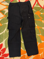 Women's No Boundaries Black Cargo Pants Sz Medium
