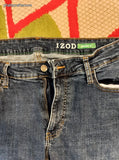 Men's Izod Straight Legged Blue Denim Jeans Sz 36x32