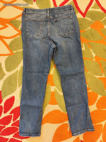 Women's Denim & Company Straight-Legged Blue Denim Jeans Sz 16