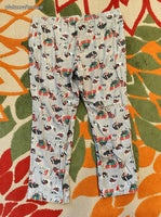 Women's Old Navy Christmas Kitty Cats Soft Lounge Sleep Pants Sz XL
