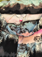 Women's No Boundaries Nighttime Owls Stretchy Leggings Sz XL