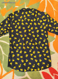 Pokemon Company Men's Long-Sleeved Button-Down Pikachu Patterned Medium Like New
