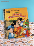 Vintage 1996 Little Golden Book: Mickey's Christmas Carol Hardcover