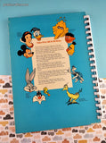 Vintage 1977 Fisher-Price Talk-to-Me Book No. 2 Walt Disney's Ghost Chasers Spiral-Bound