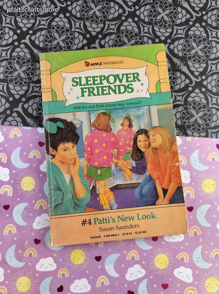 Vintage 1980's Sleepover Friends #4: Patti's New Look Softcover