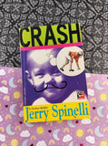 Vintage 1990's Crash by Jerry Spinelli Softcover
