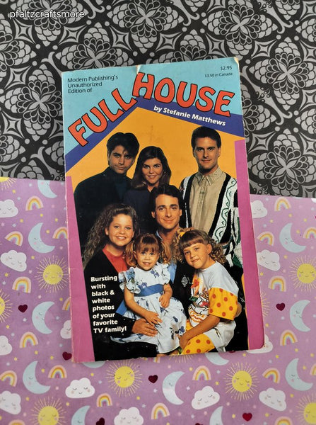 Vintage 1992 Full House by Stefanie Matthews Modern Publishing's Softcover