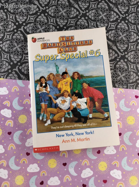 Vintage 1990 The Baby-Sitters Club Super Special #6 "New York, New York!" Softcover