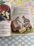 Vintage 1955 1st Printing Little Golden Book: Tenggren's The Giant with the Three Golden Hairs Hardcover