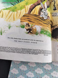 Vintage 1965 Little Golden Book: Winnie-the-Pooh Meets Gopher Hardcover