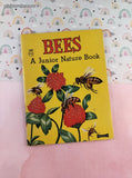 Vintage 1964 Bees: A Junior Nature Book Saalfield Softcover