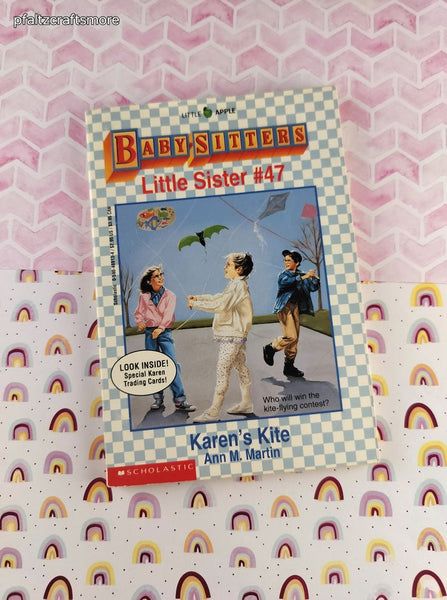 Vintage 1994 1st Printing Baby-Sitters Little Sister #47, Karen's Kite Softcover
