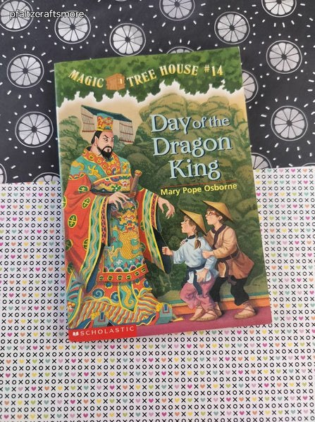 Vintage 1990's Magic Tree House #14 Day of the Dragon King Softcover