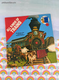Vintage 1978 Golden Look-Look Book All Kinds of Trains Softcover